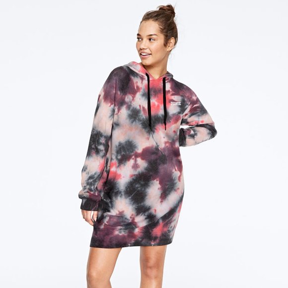 Victoria's Secret Pink Sweatshirt Dress - Picture 2 of 3